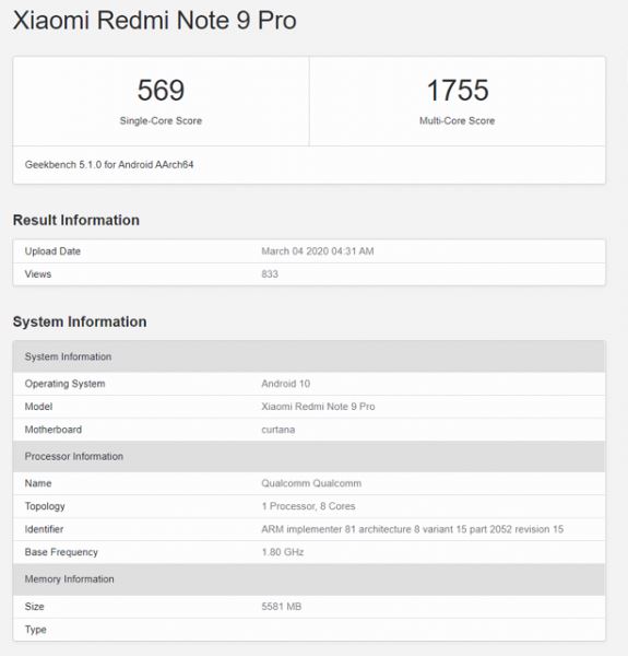 <br />
						Redmi Note 9 получит чип Helio G70, а Redmi Note 9 Pro — Snapdragon 720G<br />
					